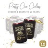 Cheers and Beers to 50 Years Can Coolers, Set of
