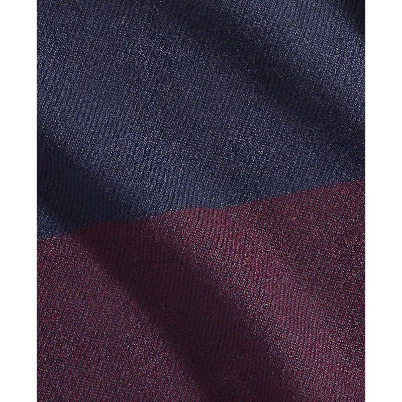Alfani Men's Blue Red Colorblocked Scarf One Size New