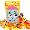 DERAYEE Halloween Drawstring Bag, Wrapping Bags, 24 Pieces, 16.5 x