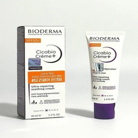 Bioderma Cicabio Cream Plus SPF 50+ Sun Cream 40ml x2SET(SH) / 바이오더마 시카비오 크림 플러스 SPF 50+ 선크림 40ml x2SET(SH)