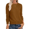 ANRABESS Sweaters for Women Long Sleeve Lightweight Crewneck Soft Basic