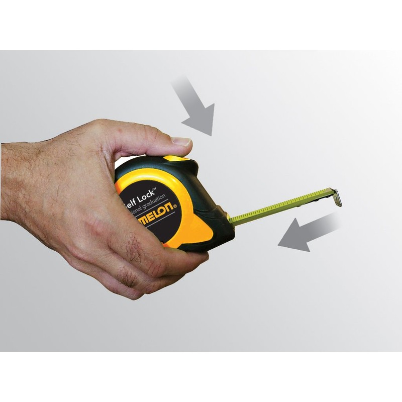 Komelon SL2912; 12' x 5/8" Self-Lock Speed Mark Tape Measure,