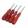 4 Pcs Leather Edger Leather Edge Chamfering Knife Sharpener Hand