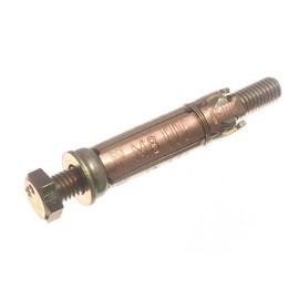 2 x Loose Shield Anchor RAWL Type Bolt Fixings YZP M8 x 75mm Length
