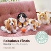 Bearington Dog Stuffed Animal Realistic Dog Plush Corgi Queenie Cute