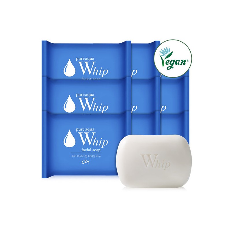 C2Y Aqua Whip Facial Cleansing Soap 100g x 9 /