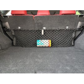 Rear Envelope Style Automotive Elastic Trunk Mesh Cargo Net for Lexus NX 250 NX 350 2022-2024 - Premium Trunk Organizer and Storage - Luggage Net for Crossover - Best Car Organizer for Lexus NX