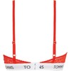 Tommy Jeans Women's Triangle Bra Unlined Stretch, red