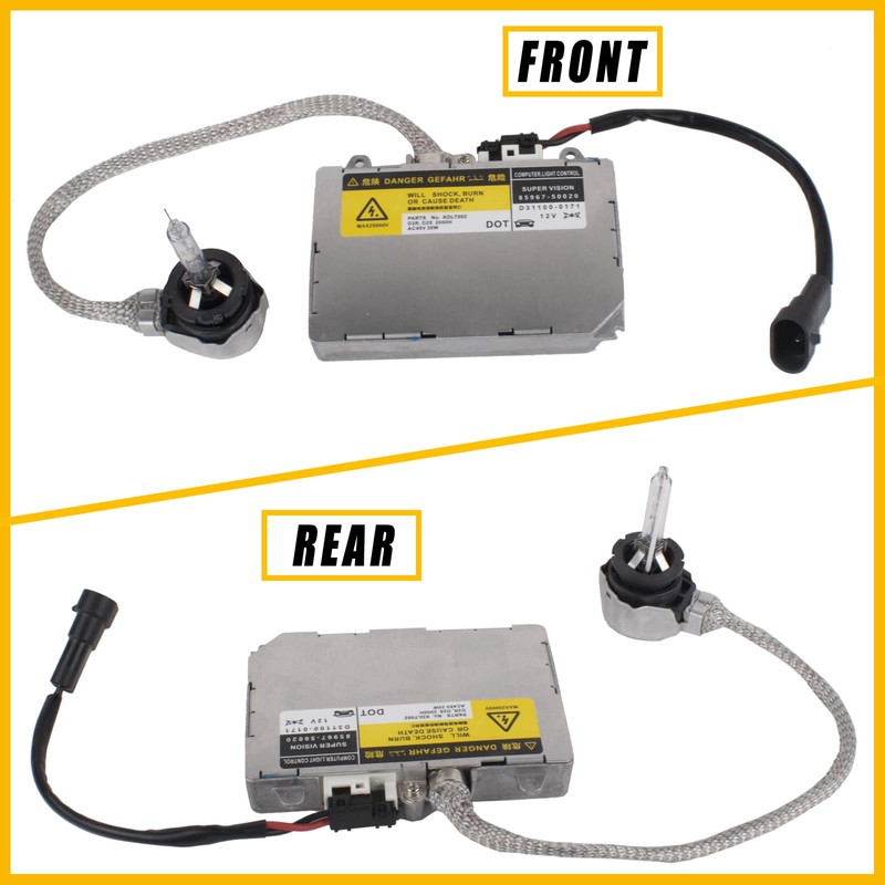 Boine KDLT002 Xenon HID Headlight Ballast Assembly Module Compatible with