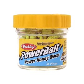 bait berkley powerbait honey worm - pack of 55 1214506
