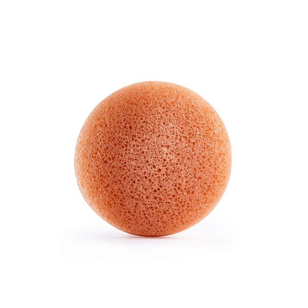 Honest Beauty Gentle Konjac Sponge with Konjac Root + Pink Kaolin Clay | Paraben Free, Dermatologist Tested, Cruelty Free | 1 Sponge