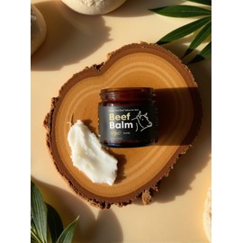 Beef Tallow for Skin – Grass-Fed Tallow Balm, Face & Body Cream, Natural Tallow Lotion for Dry Skin, Anti-Aging, Vanilla Scented (2oz)