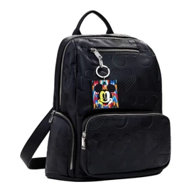 Desigual BACK_ALL MICKEY CHESTER, U, 2000 BLACK, Black/White, 31, Casual, Black/White, 31W, Casual, black/white, Casual