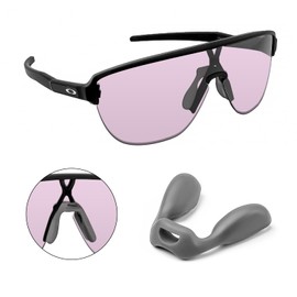 Biyxpiv Replacement Nosepiece Nose Pads for Oakley Corridor OO9248 Sunglasses, Easy Installation - Grey Nose Pad