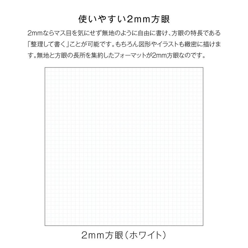 kleid 8432 Loose Leaf, 0.08 inch (2 mm) Grid Loose