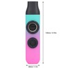 Kazoo Instrument Double Flute Hole Adjustable Tone with Diaphragm Replacement