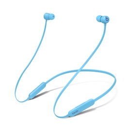 Beats Flex Wireless Earphones - Apple W1 Headphone Chip, Magnetic Earbuds, Class 1 Bluetooth, Up to 12 Hours Playtime - Blue