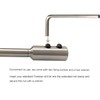 C CLINK 10" Alloy Steel Forstner Bit Extension for 3/8"