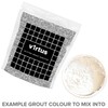Glitter for Grout Silver Additive Tile Grouting Bathroom Sparkly Hemway
