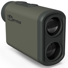 Rangefinder Hunting, Inkerma Hunting Rangefinder, 1000 m Distance Measurement with 6x Magnification, LCD Display, High Precision for Angle/Speed/Scan/Tilt Compensation Measurement