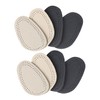 Baluue 12pairs Forefoot Pads Comfortable Cushion for Foot Cowhide Material