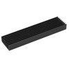 5Pcs Heat Sink Black Aluminum Radiators for CPU Amplifiers Modules