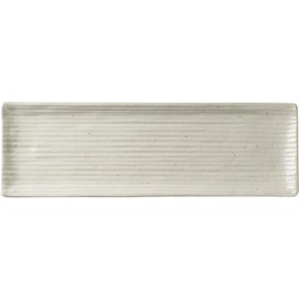 Miniru Pottery Lightweight Oblong Plate 009-716334 Kouhiki (White)