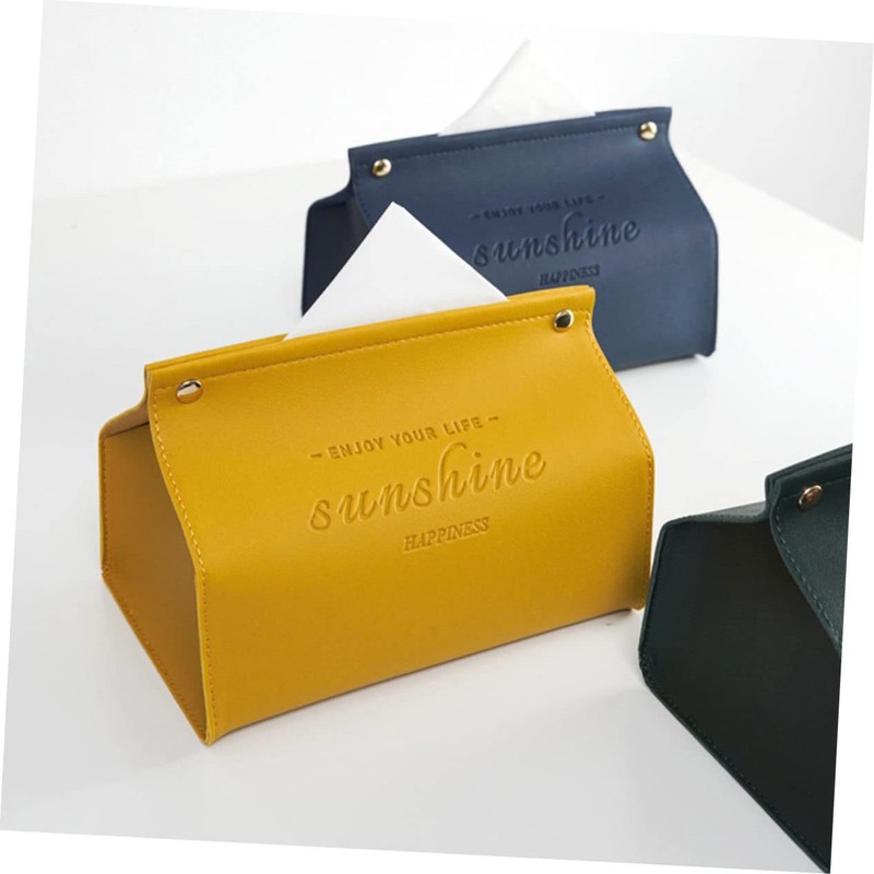 CAXUSD Stylish Tissue Storage Box Napkin Holder Household Napkin Box