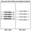 4Pcs Hook to Hook Turnbuckle Stainless Steel Hardware Kit for