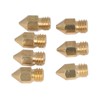 35 Pcs Set 3D Printer Nozzle Cleaning Kit MK8 Brass