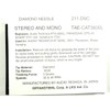 Pfanstiehl Phonograph Needle For Audio Technica AT3600L ATN3601 Panasonic EPC-36,