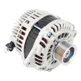 PHILTOP Alternator Fit for 11341N, 2007-2010 Altima 3.5L 2009-2010 Maxima 2009-2014 Murano 2011-2017 Quest Alternator CW,130Amp