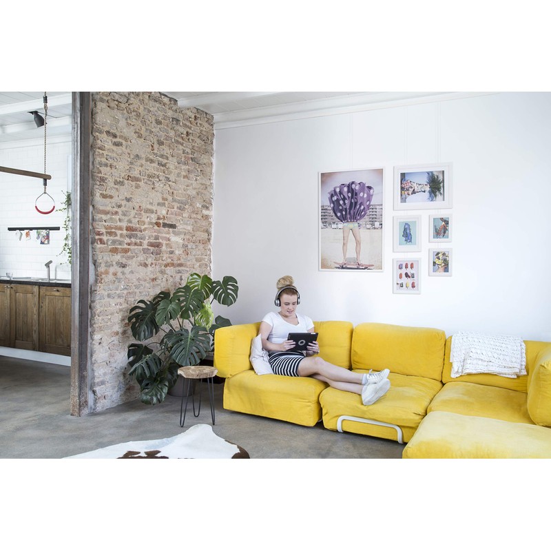 STAS Art Hanging System cliprail pro White 150 cm -