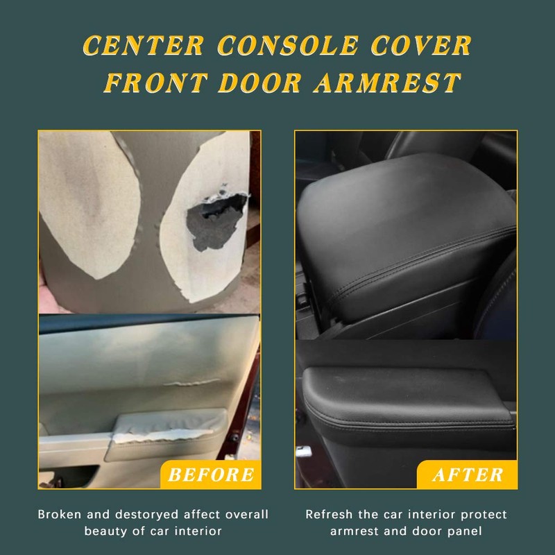 A ABIGAIL Center Console Armrest Cover Replacement for 2009 2010