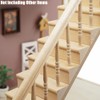 Odoria 1/12 Scale Miniature Staircase Stair Dollhouse Furniture Accessories, Right-Handrail