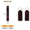 INSTANTARTS Spiderweb Chapstick Holder Keychain Full Set of 2 Lipstic