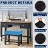 sourcing map Bar Stool Cover Rectangle, Stretch Washable Saddle Counter