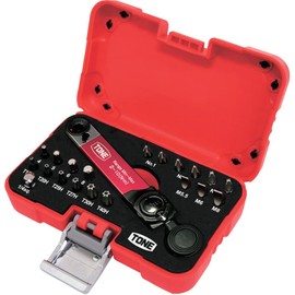TONE Torque Bit Ratchet Set, TBS 20 Bit Insert, 10 Nm (10 Nm) Contents: 21 Pieces