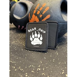 BEAR GRIP® (Neoprene - Hygienic Alternative to Weightlifting Gloves (Black (Medium))