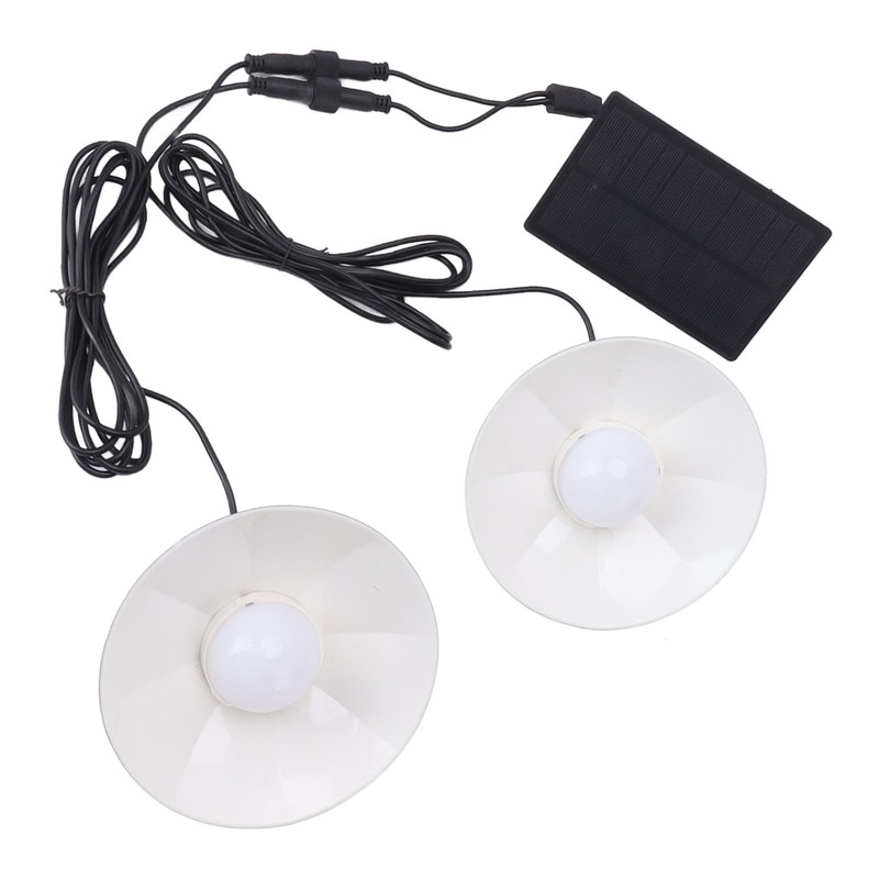 Solar Pendant Light LED Pendant Lamp Double Headed Pendant Light