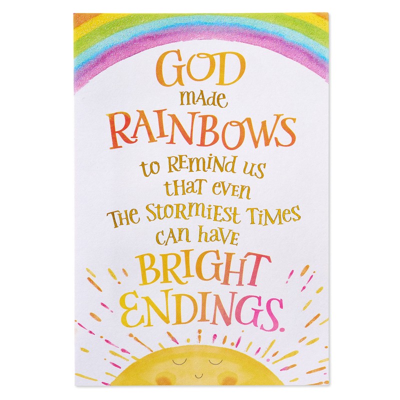 American Greetings Religious Get Well Soon Card (Bright Endings)