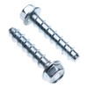 M8 Concrete Masonry Anchor Bolt, Self Tapping Coarse Threaded Screw,