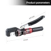 IBOSAD Hydraulic Hand Crimper Tool for Stainless Steel Cable Railing