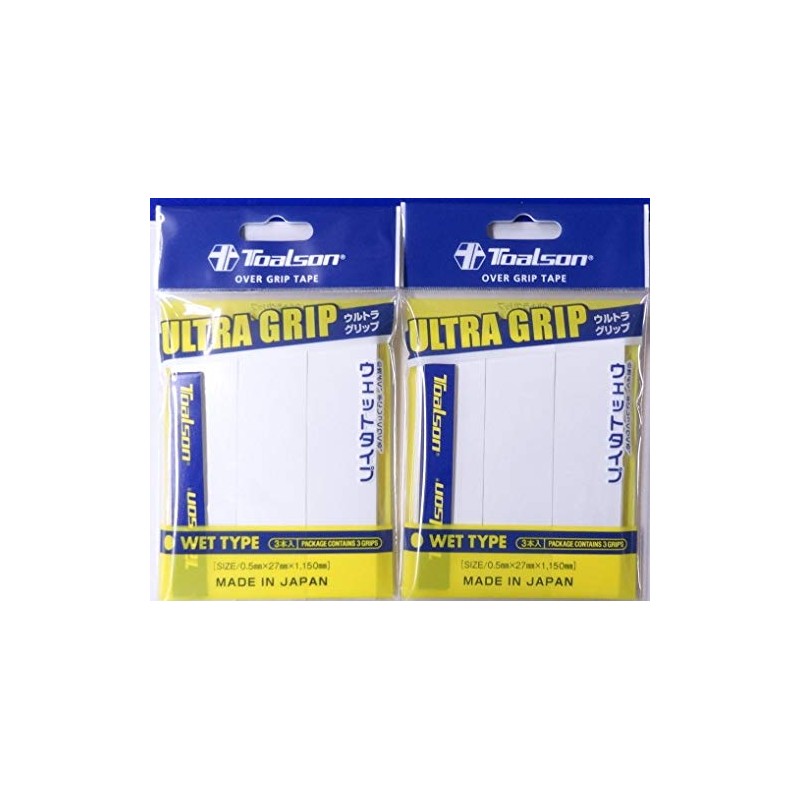 TOALSON Ultra Grip (Set of 3) White x 2 Pieces
