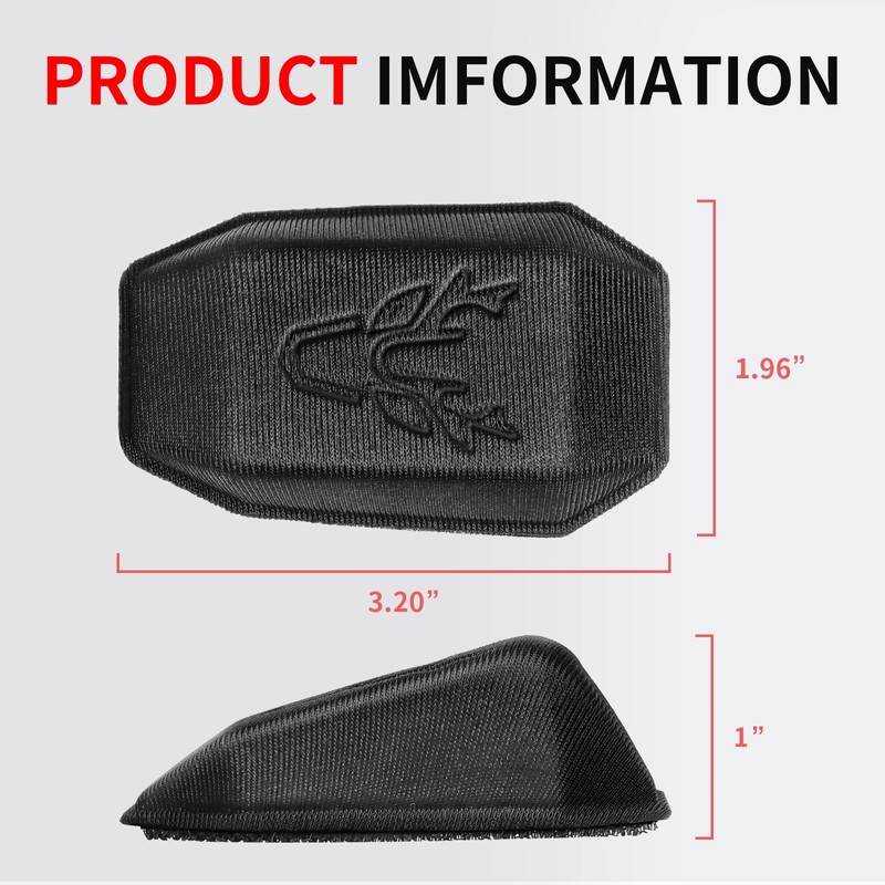 IWB Holster Wedge-Holster pad That Improve Comfort & Concealment-Appendix Carry