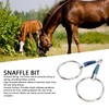 Horse Mouth Bit 5.1in 130mm Snaffle Bit Stainless Steel Soft