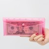 XiowDow Cash Envelope Wallet Budgeting System PVC Multi-Purpose Check Wallet