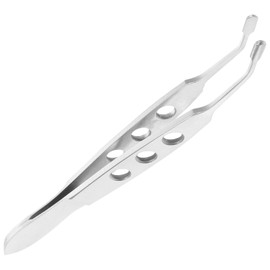 CLISPEED Stainless Steel Meibomian Gland Expressor Forceps Precision Tweezers for Eyelid Massage and Gland Expression Durable Ergonomic Design for Safe Use