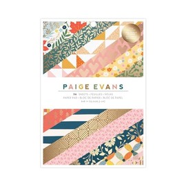 American Crafts Paper 6X8 PAD, Paige Evans Bungalow Lane