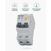 CHTAIXI Ground Fault Circuit Breaker, 20 Amp 120V AC DIN
